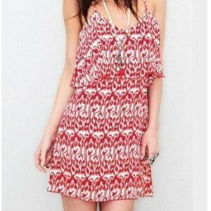 Blu Moon Summer Lovin Dress in Red Tribal Size XS